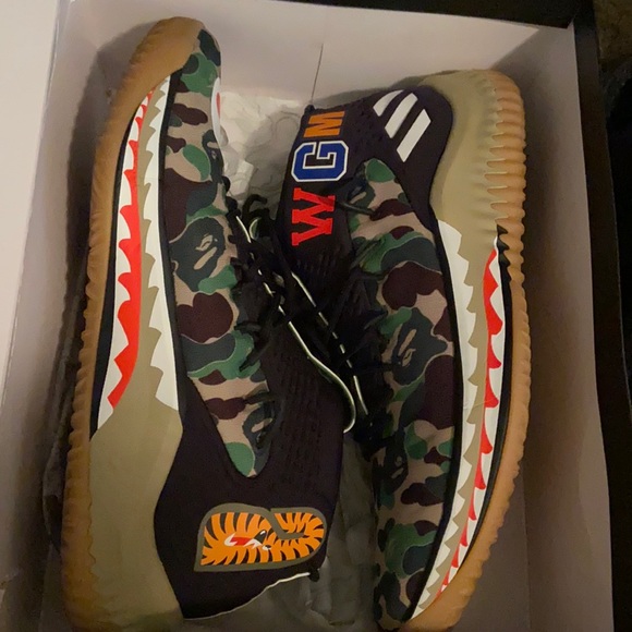 Dame4 Bape Adidas x bape - sie7emusic.com